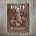 Personalized Vogue-Inspired Baby Blanket – Custom Photo, Name & Quote for Little Fashion Stars